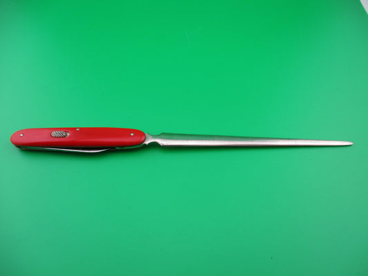 Flylock Letter Opener Red Antique switchblade office tool knife