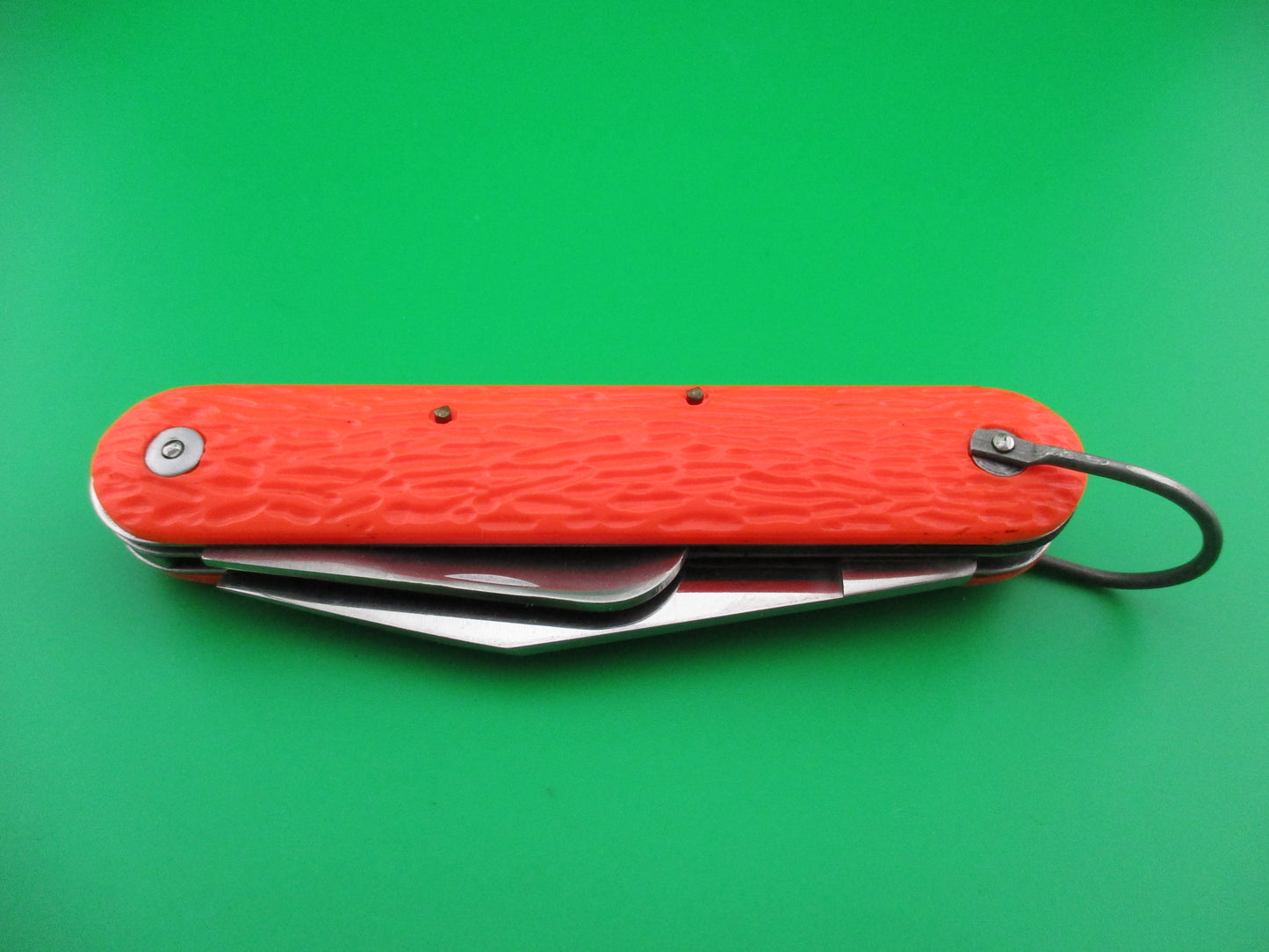 Logan Smyth Venice FL Orange Paratrooper knife New Old Stock