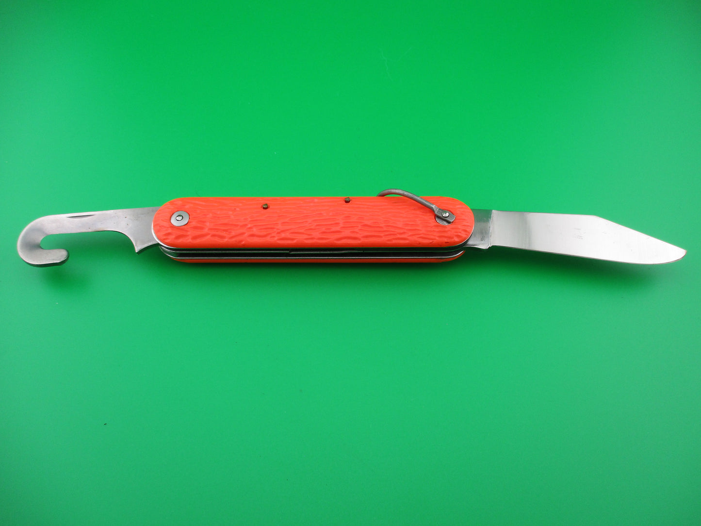 Logan Smyth Venice FL Orange Paratrooper knife New Old Stock