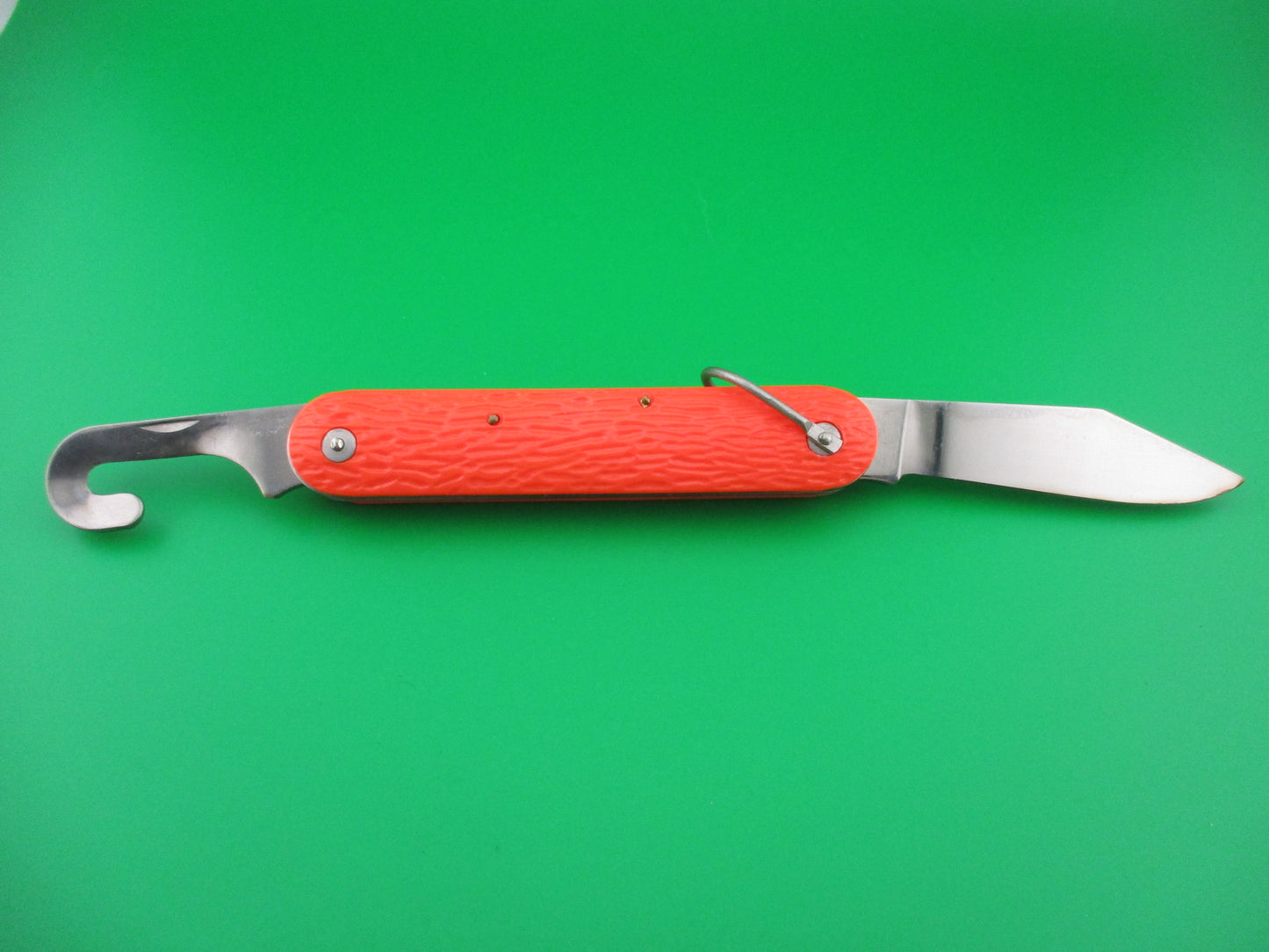 Logan Smyth Venice FL Orange Paratrooper knife New Old Stock