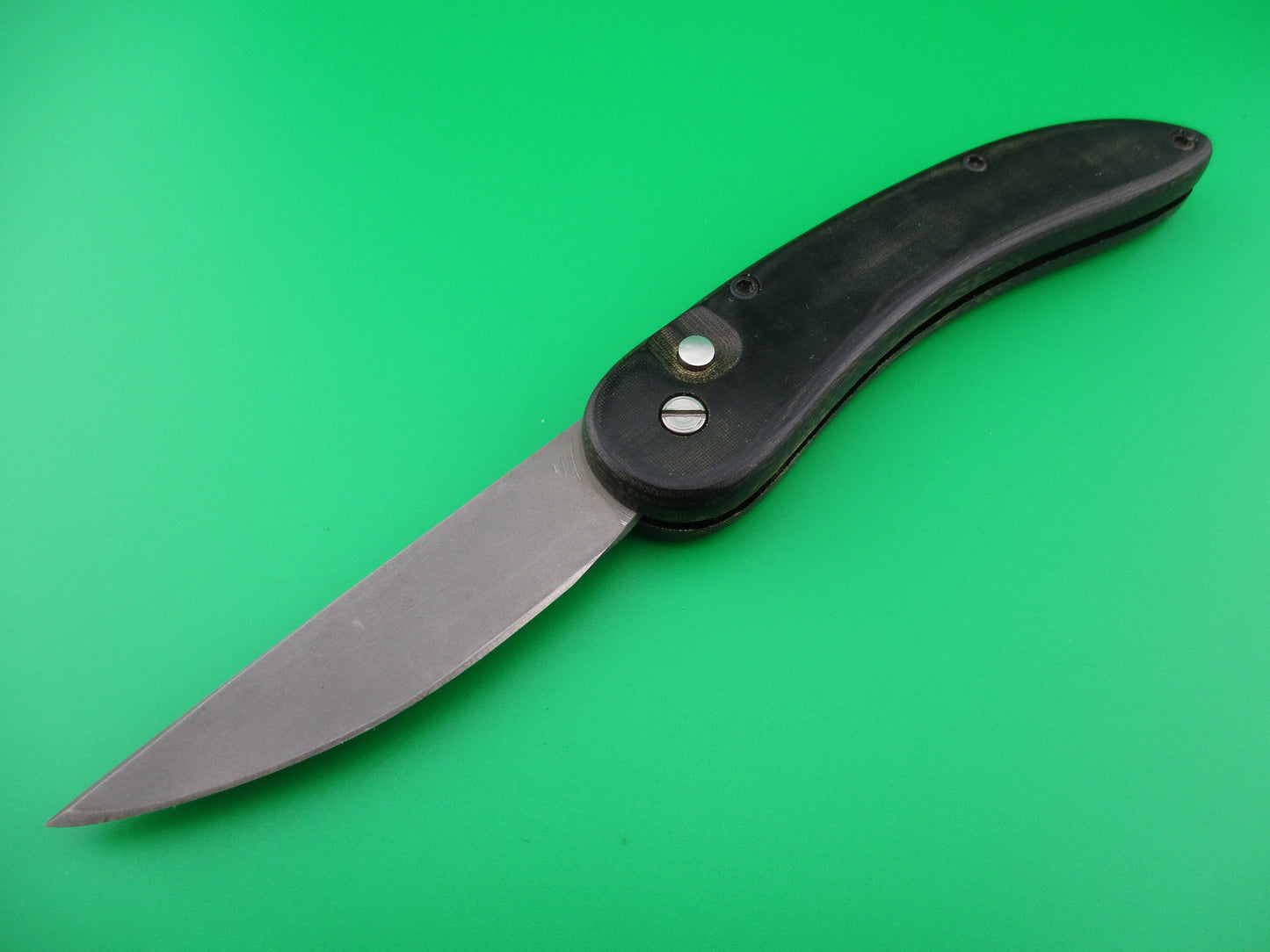 Huck Prototype Custom automatic knife James Huckeba