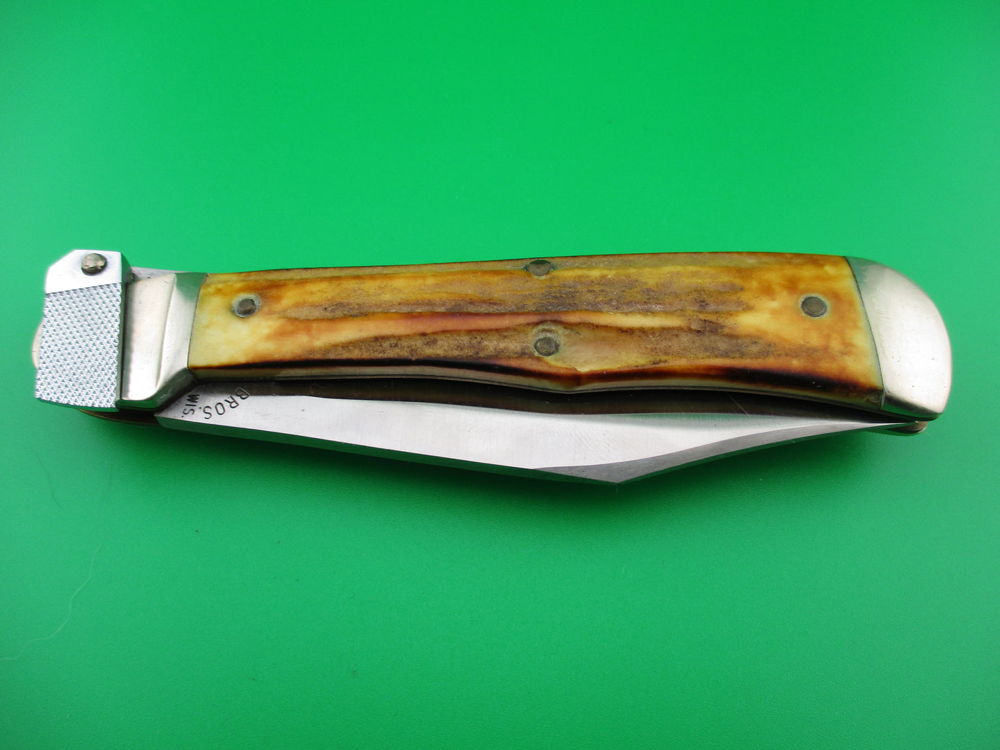 Aerial Jaeger Bros Stag automatic knife