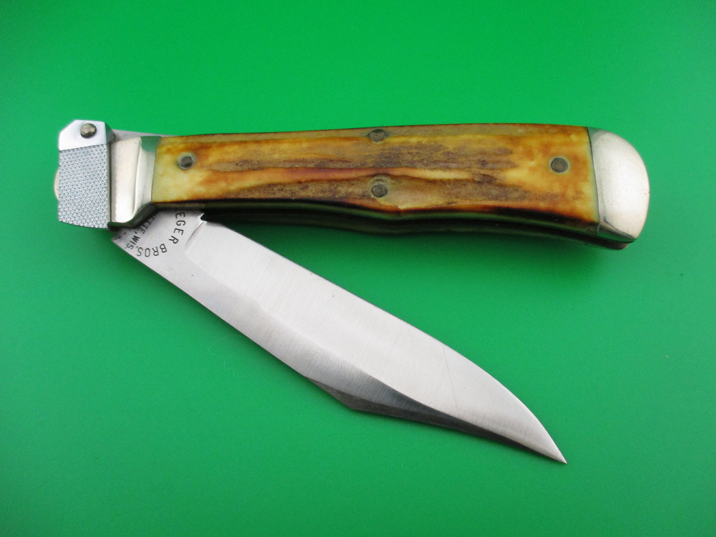 Aerial Jaeger Bros Stag automatic knife