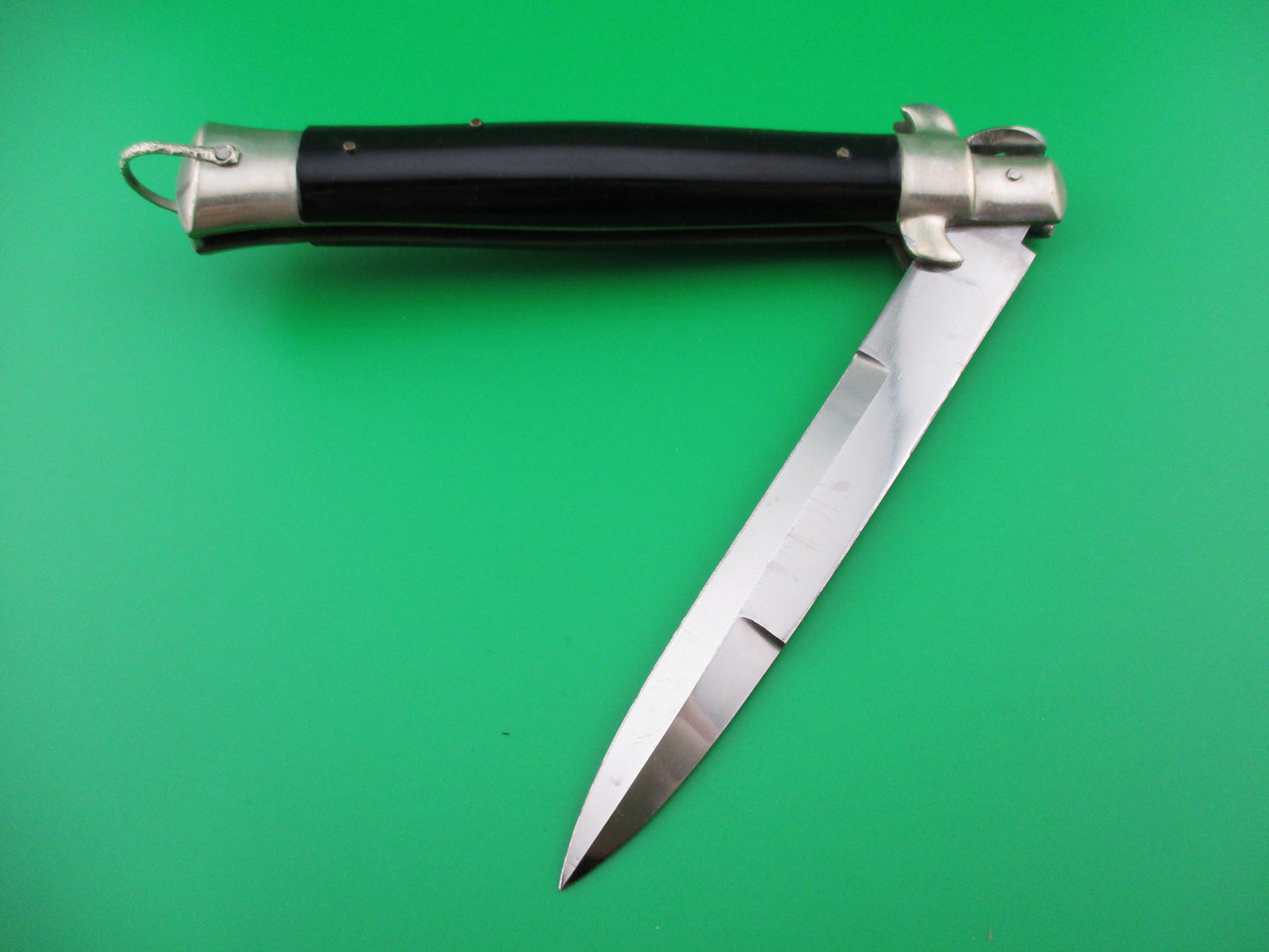 STAINLESS STEEL 28cm Vintage Japanese Picklock automatic knife