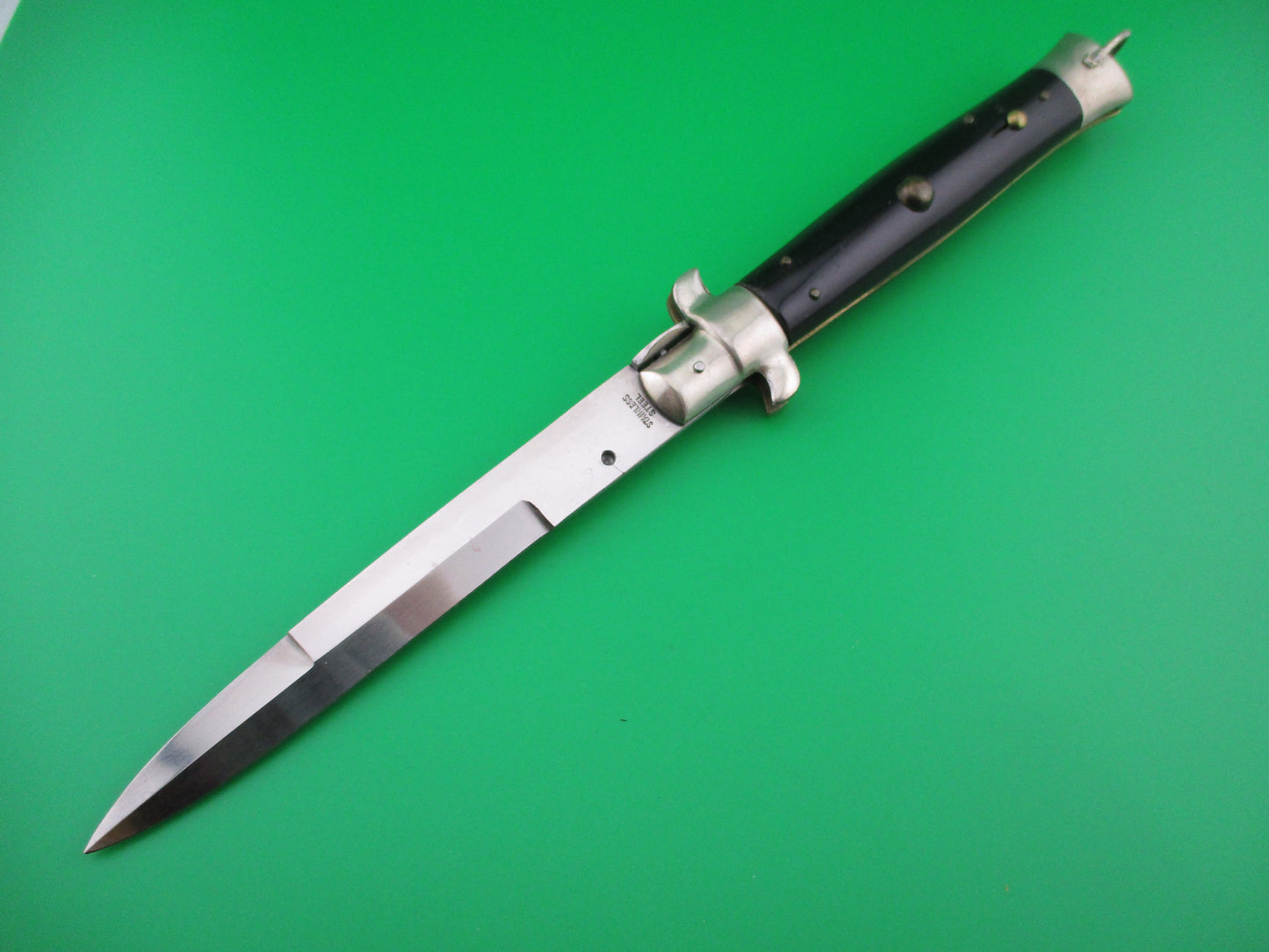 STAINLESS STEEL 28cm Vintage Japanese Picklock automatic knife