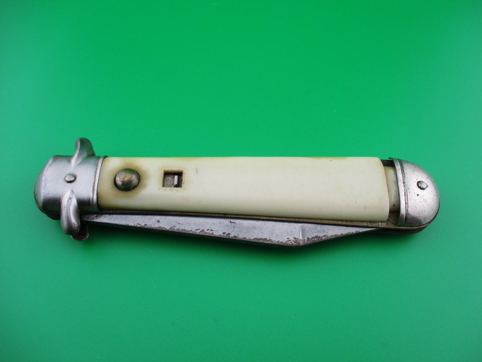 COLONIAL SHUR SNAP JUMBO JACK 3301 Cream automatic knife Apple Valley Knives