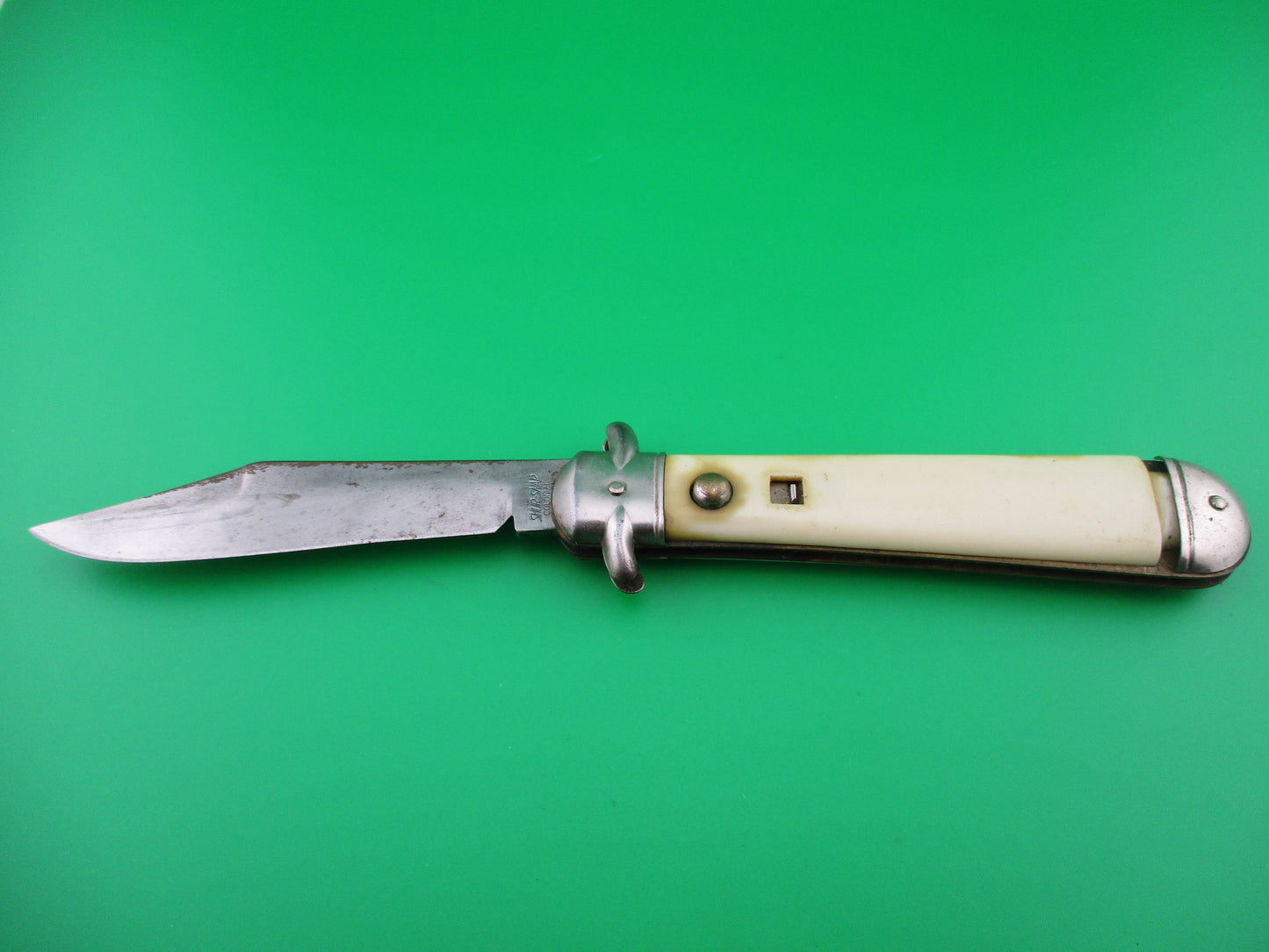 COLONIAL SHUR SNAP JUMBO JACK #3301 Cream automatic knife