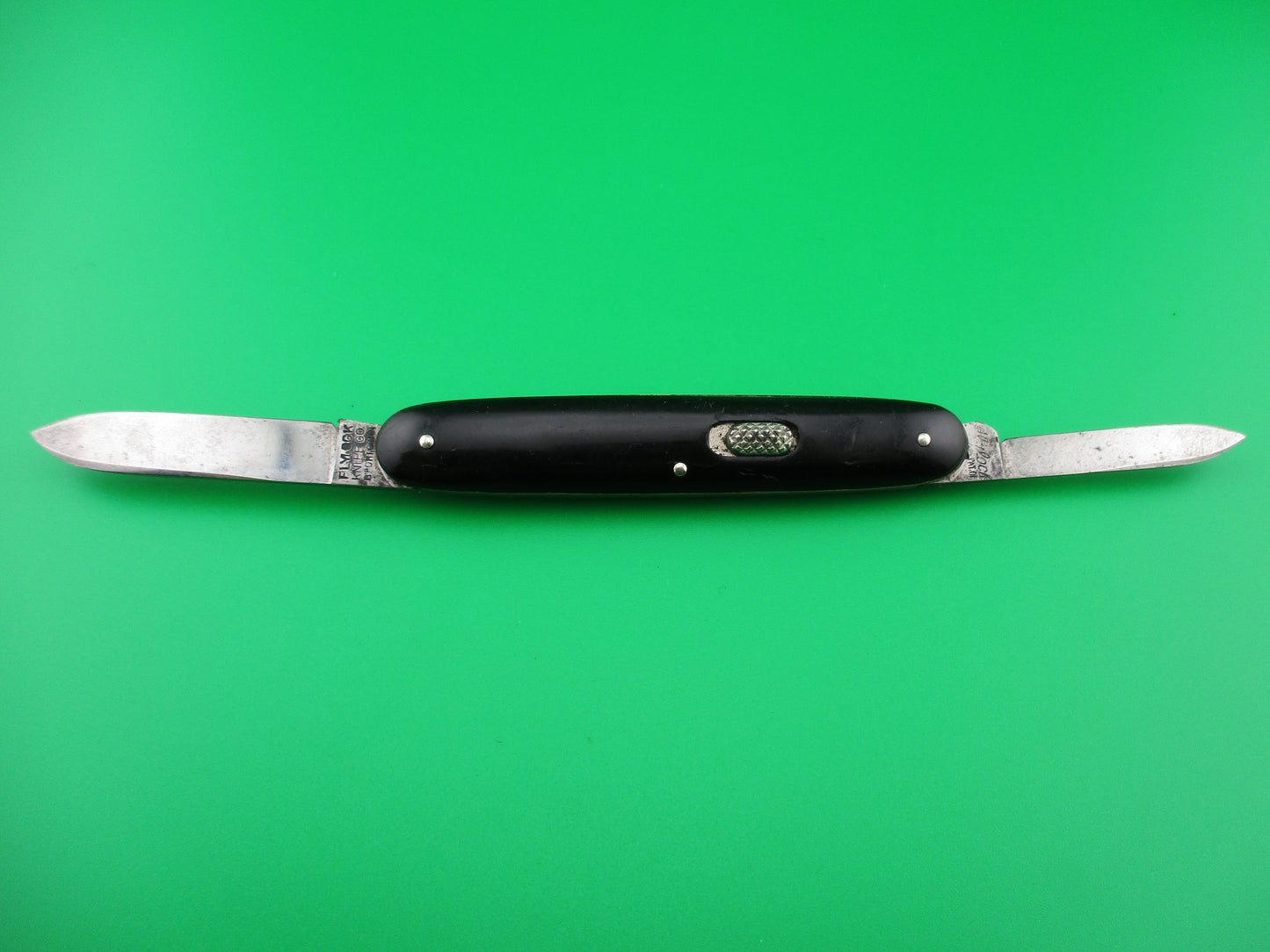 FLYLOCK Double Black switchblade Montgomery Ward & Co knife