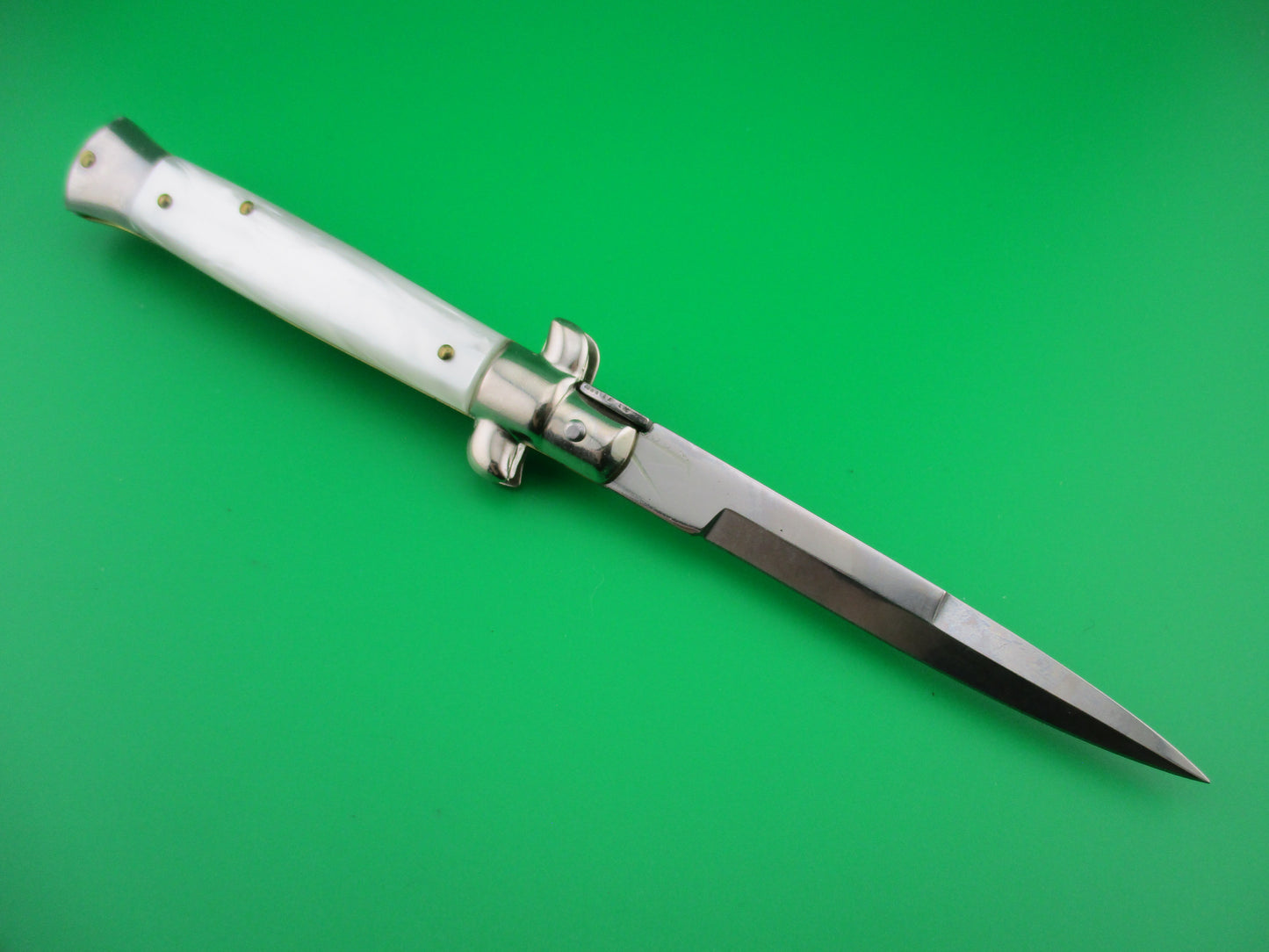 z ITALY INOX 23cm Italian Pearlex Stiletto automatic knife