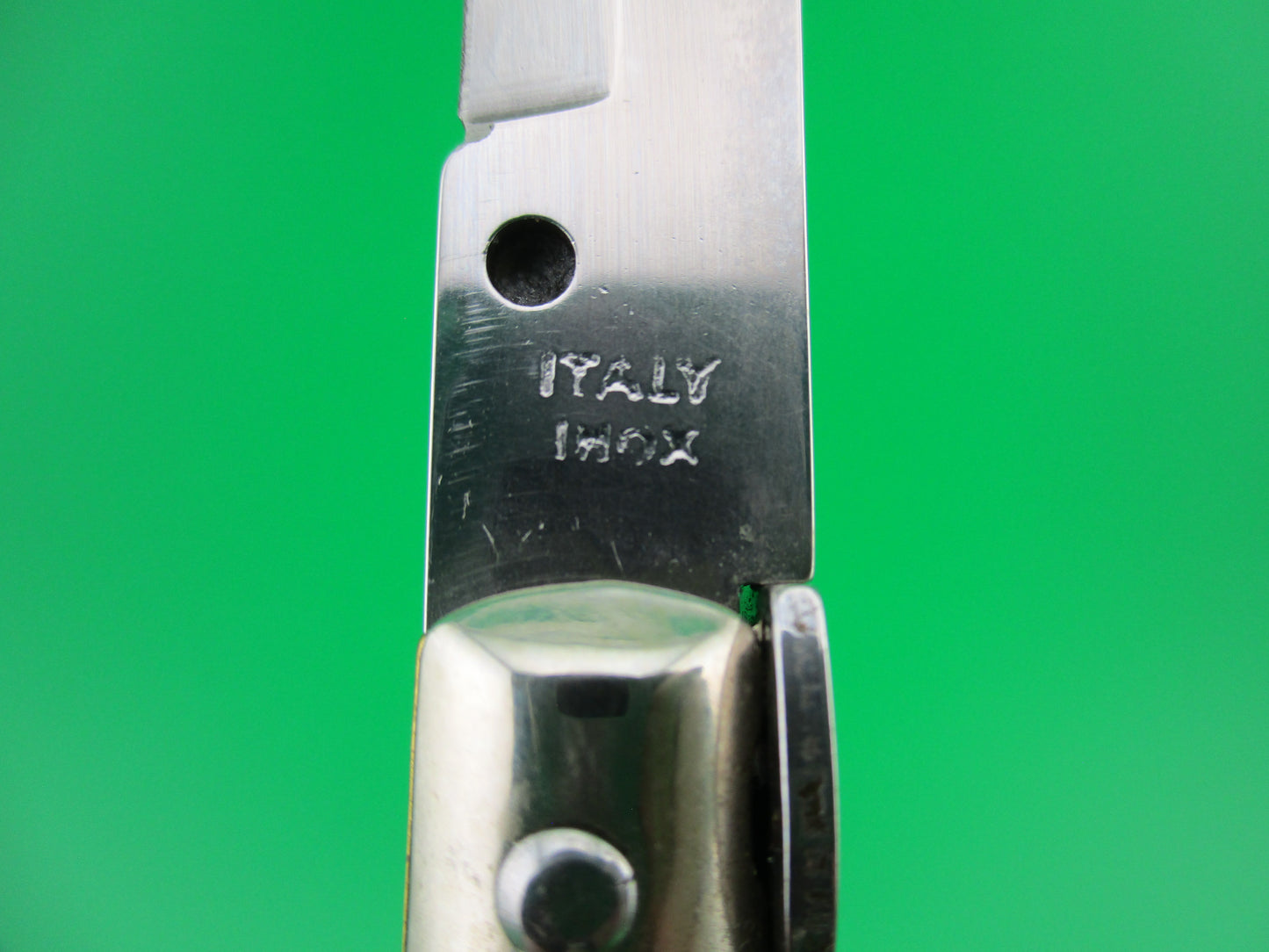 ITALY INOX 23cm Italian Pearlex Stiletto automatic knife