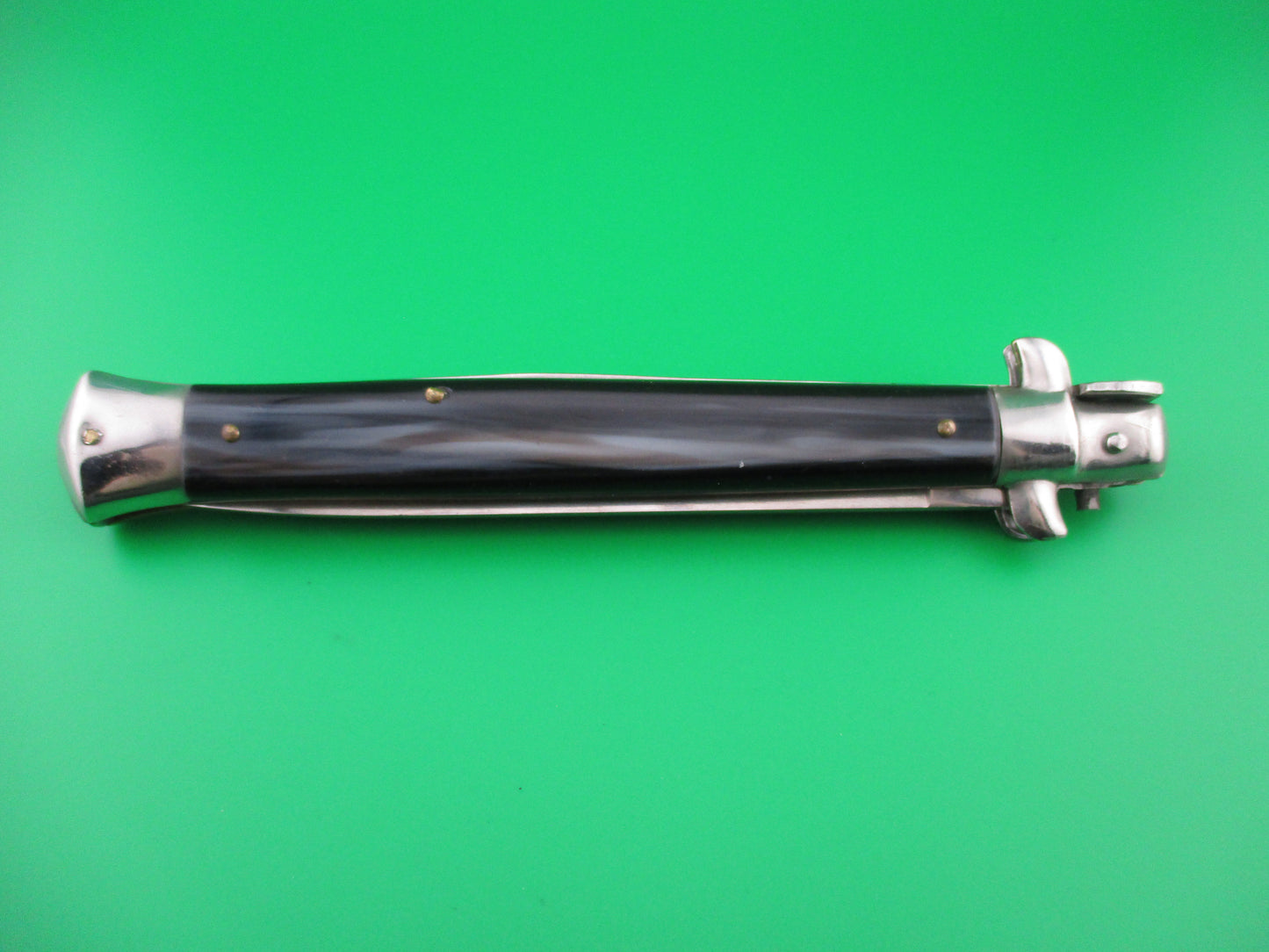 INOX 33cm Italian Vintage Swivel bolster automatic knife