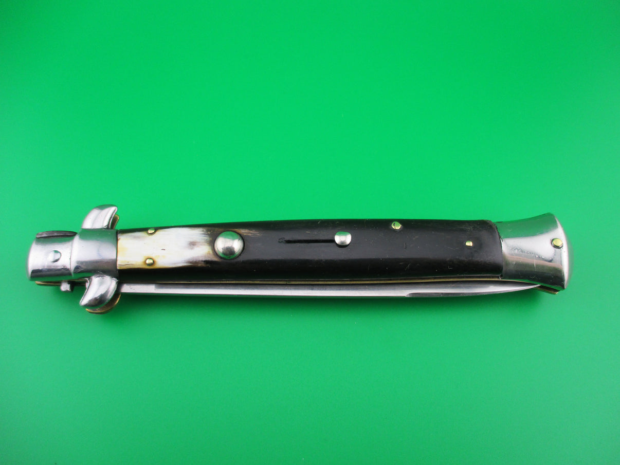 WANDY INOX 28cm Italian Stiletto Vintage swivel bolster switchblade ...