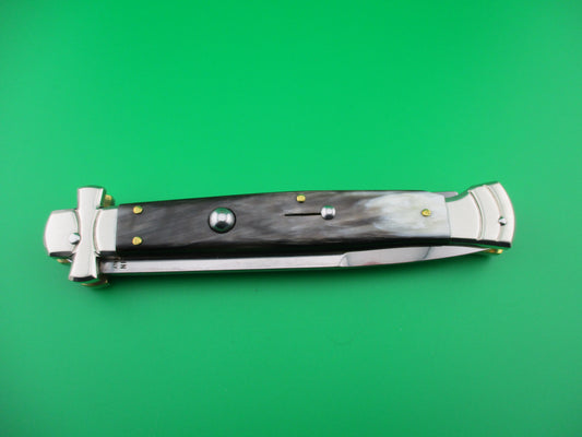 AGA CAMPOLIN 28cm Italian Maltese crossguard automatic knife
