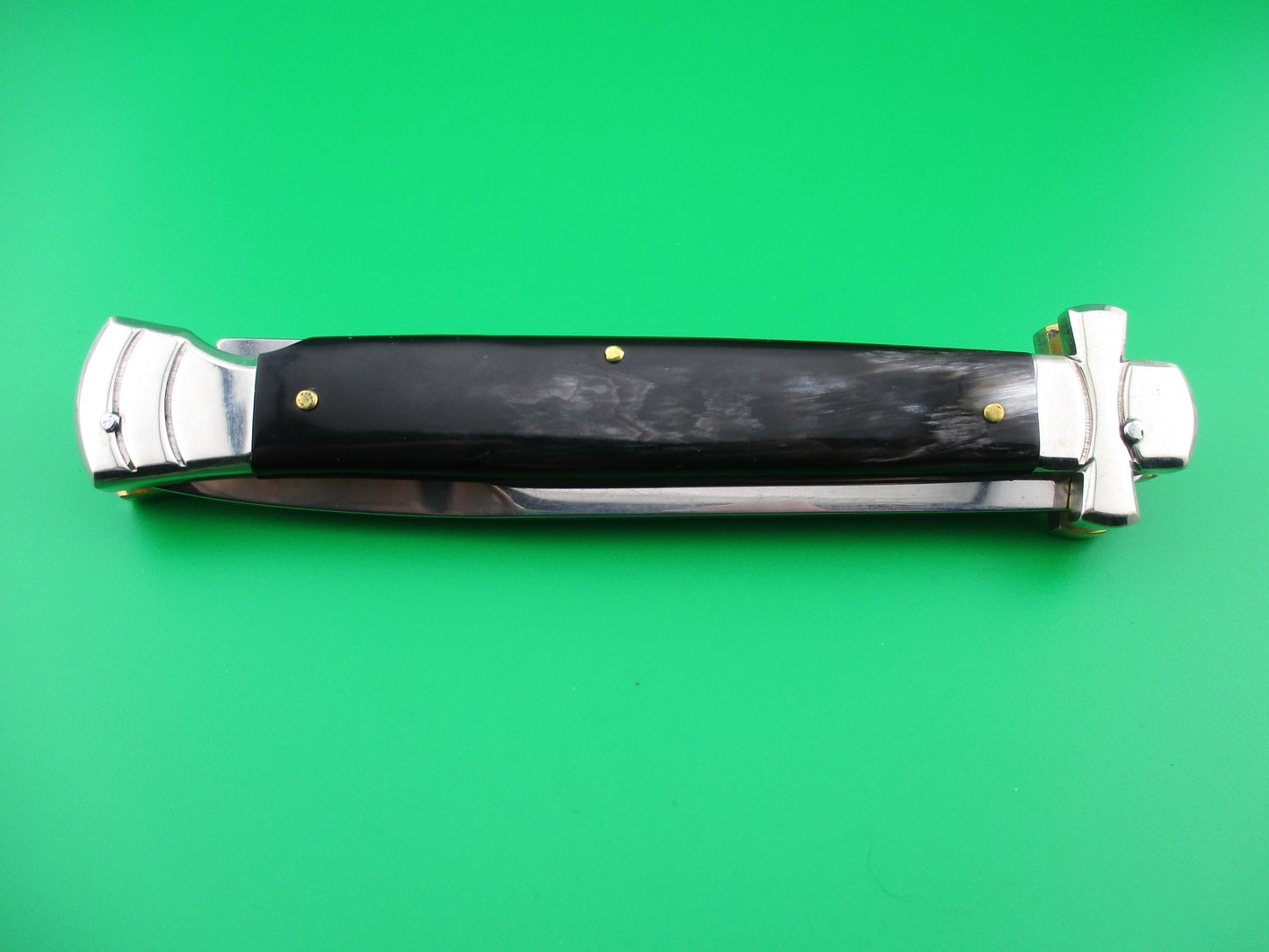 AGA CAMPOLIN 28cm Italian Maltese crossguard automatic knife