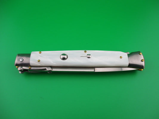 z FRANK B ITALY 28cm Italian Swing Guard Pearlex automatic knife