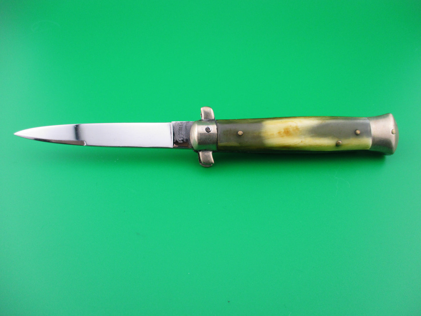 INOX PATENT 96847 16cm Derby Bolster Vintage Italian BoBc stiletto switchblade knife