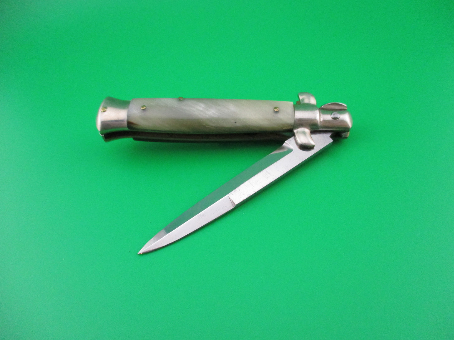 Ring Cutlery BSvoboda Italy 16cm 1950s Picklock switchblade NOS w/ instructions