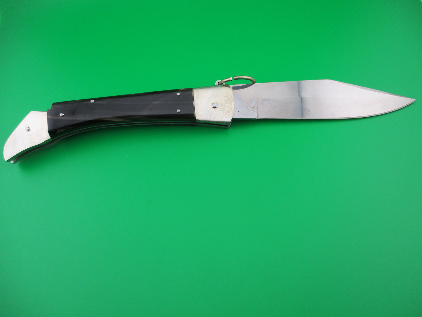 z AGA CAMPOLIN 28cm Italian il cacciatore hunter ring pull automatic knife