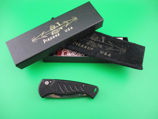 Piranha Fingerling 6 inch Automatic knife 154-CM aircraft alloy