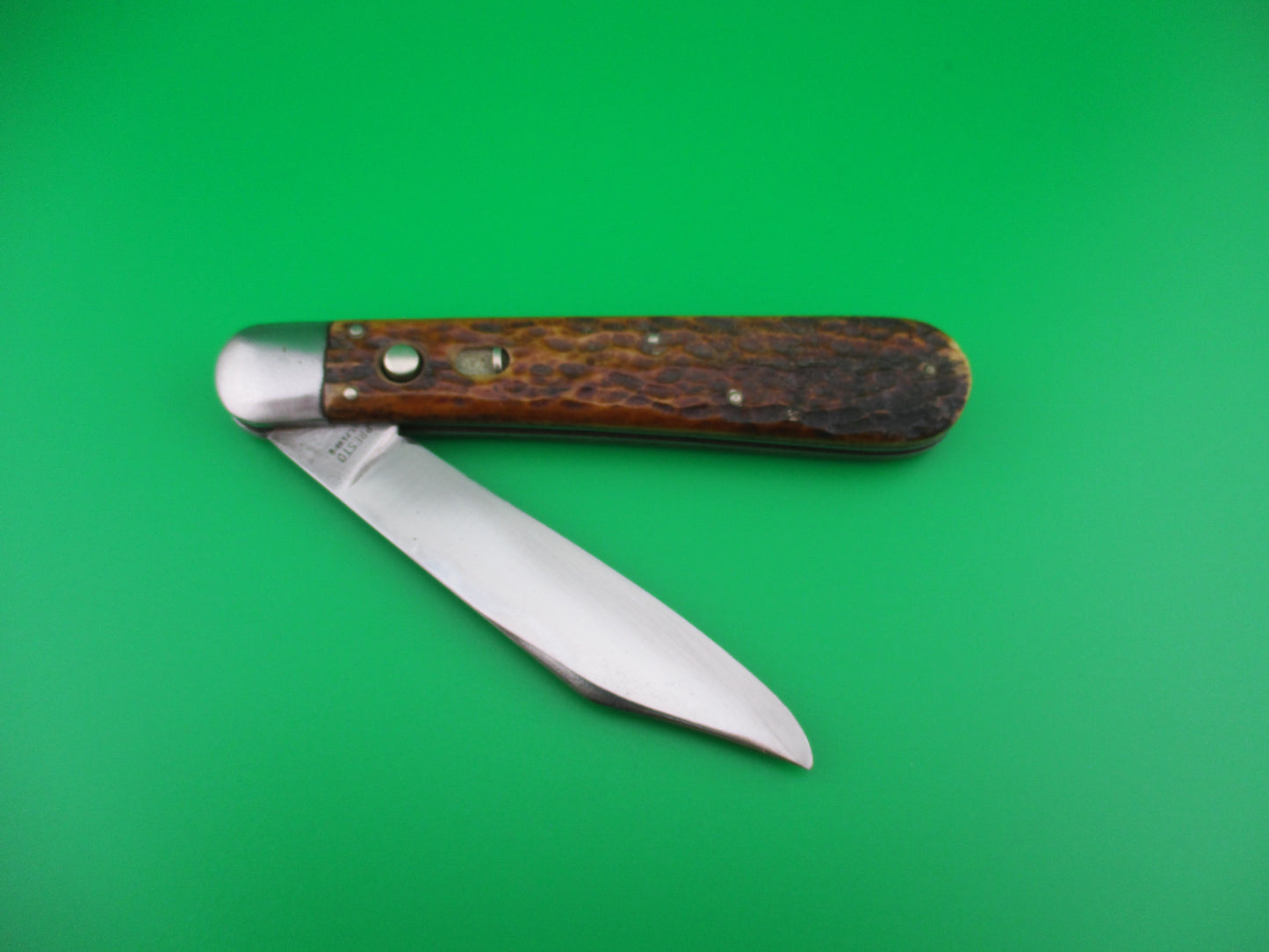 PRESTO Vintage Rare Small Stamp Hunter 3000 switchblade knife