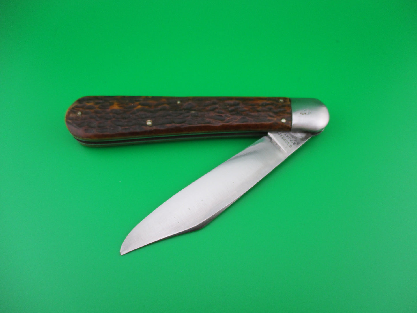 PRESTO Vintage Rare Small Stamp Hunter 3000 switchblade knife