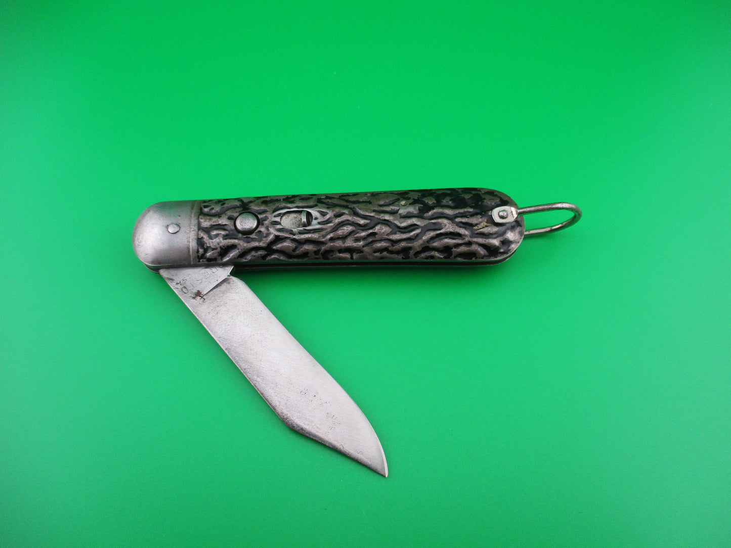 PRESTO M2 style Scout Black metal painted vintage automatic knife