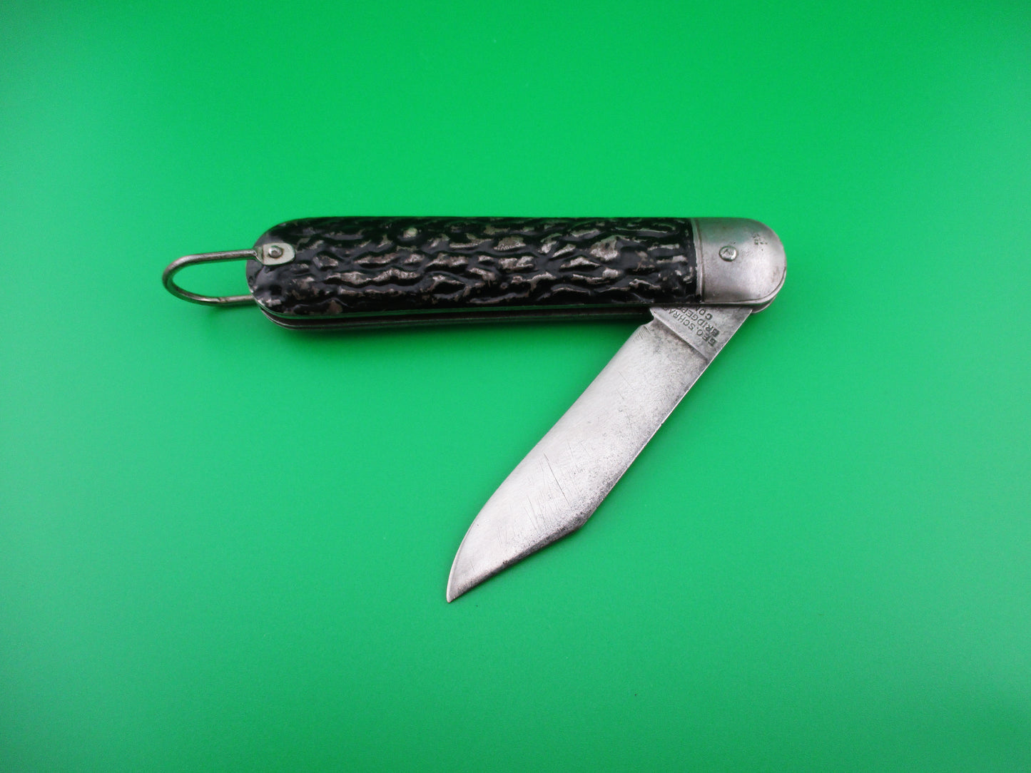 PRESTO M2 style Scout Black metal painted vintage automatic knife