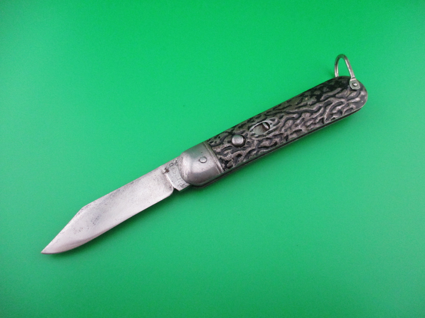 PRESTO M2 style Scout Black metal painted vintage automatic knife