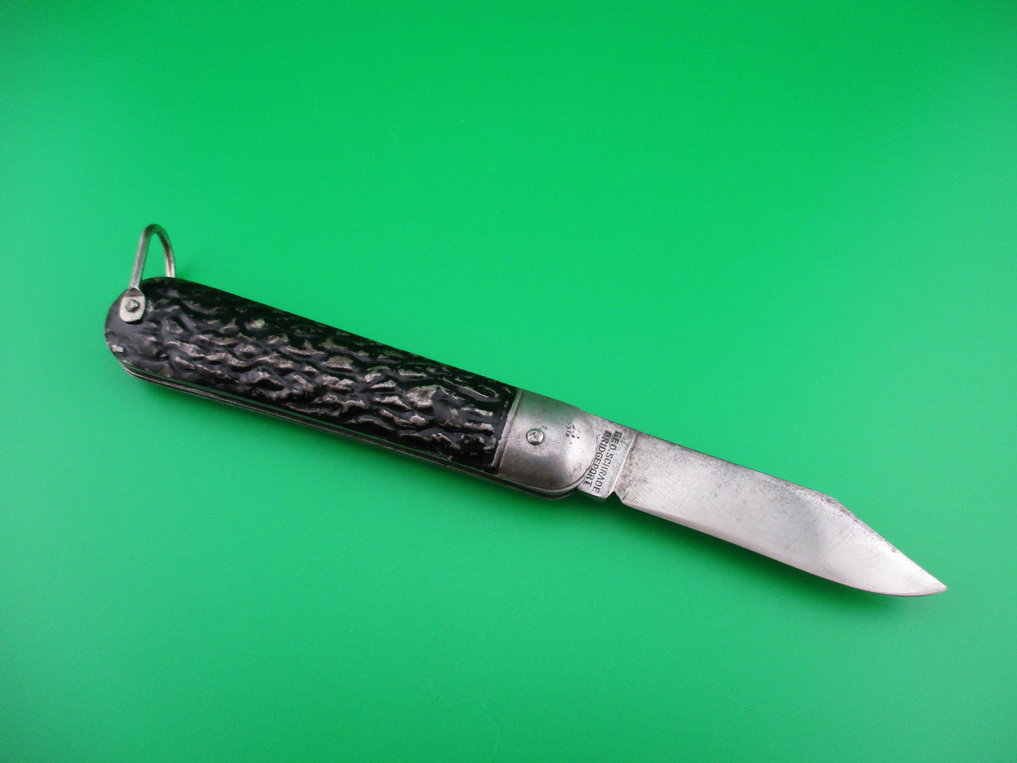 PRESTO M2 style Scout Black metal painted vintage automatic knife