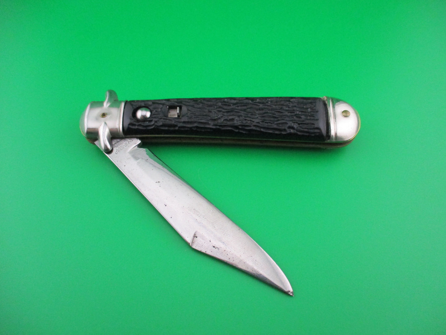 COLONIAL SHUR SNAP JUMBO JACK #3301 Black automatic knife