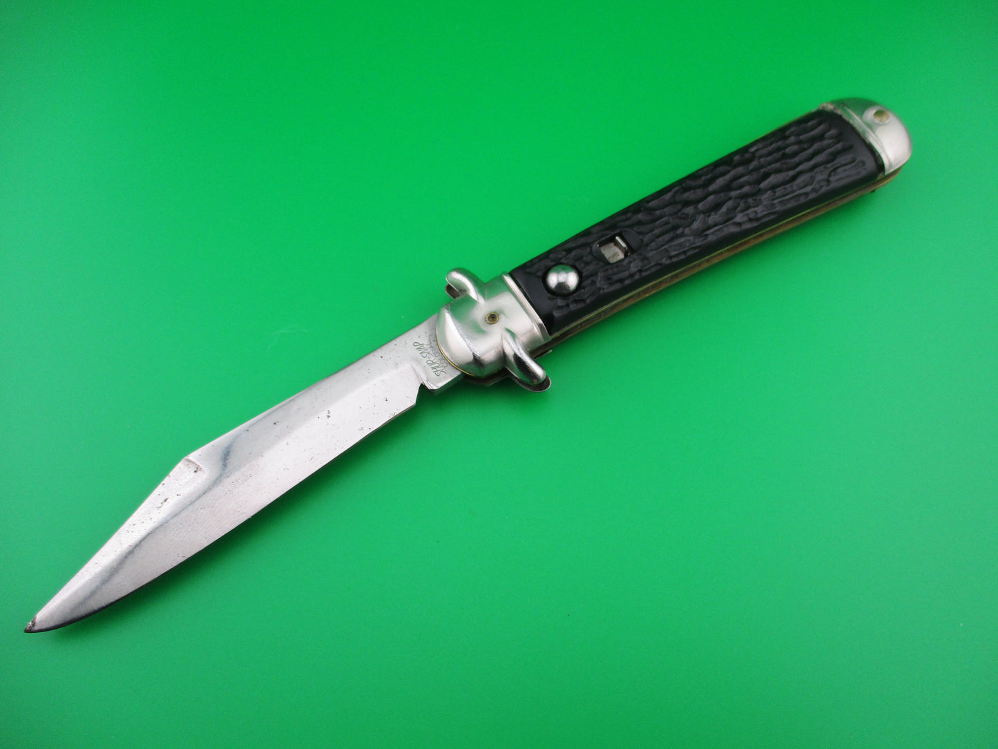 COLONIAL SHUR SNAP JUMBO JACK #3301 Black automatic knife