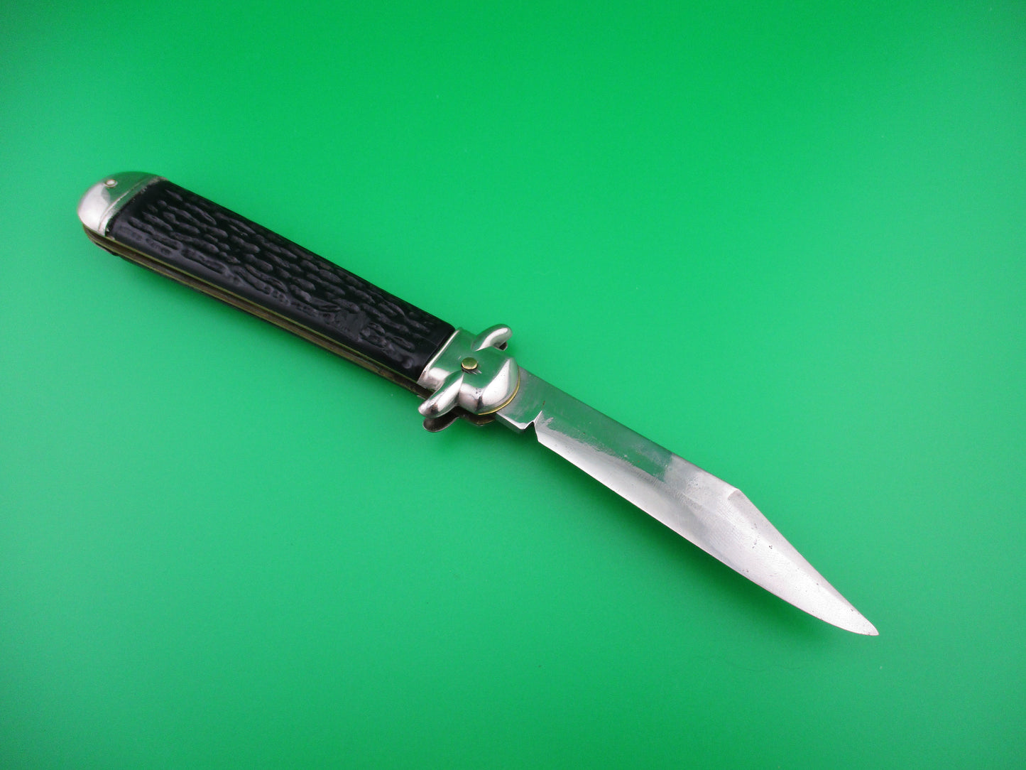 COLONIAL SHUR SNAP JUMBO JACK #3301 Black automatic knife