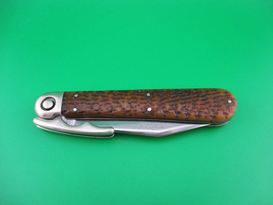 PRESS BUTTON KNIFE CO The VICTOR Antique switchblade knife