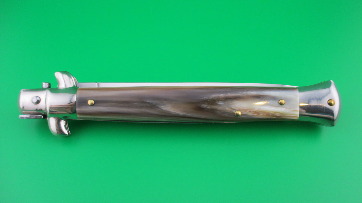 Z AB STILETTO ITALY 28cm Italian Dagger Blade Stiletto switchblade kni ...