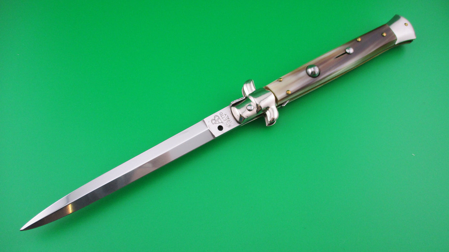 AB STILETTO ITALY 28cm Italian Dagger Blade Stiletto switchblade knife