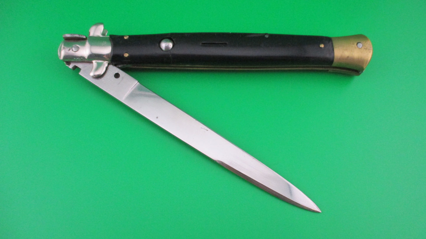 J INOX 33cm Italian Stiletto Vintage Swivel bolster automatic knife