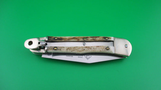 z PUMA 10cm 210410 SOLINGEN SPRINGBOCK GERMANY Stag Lever knife