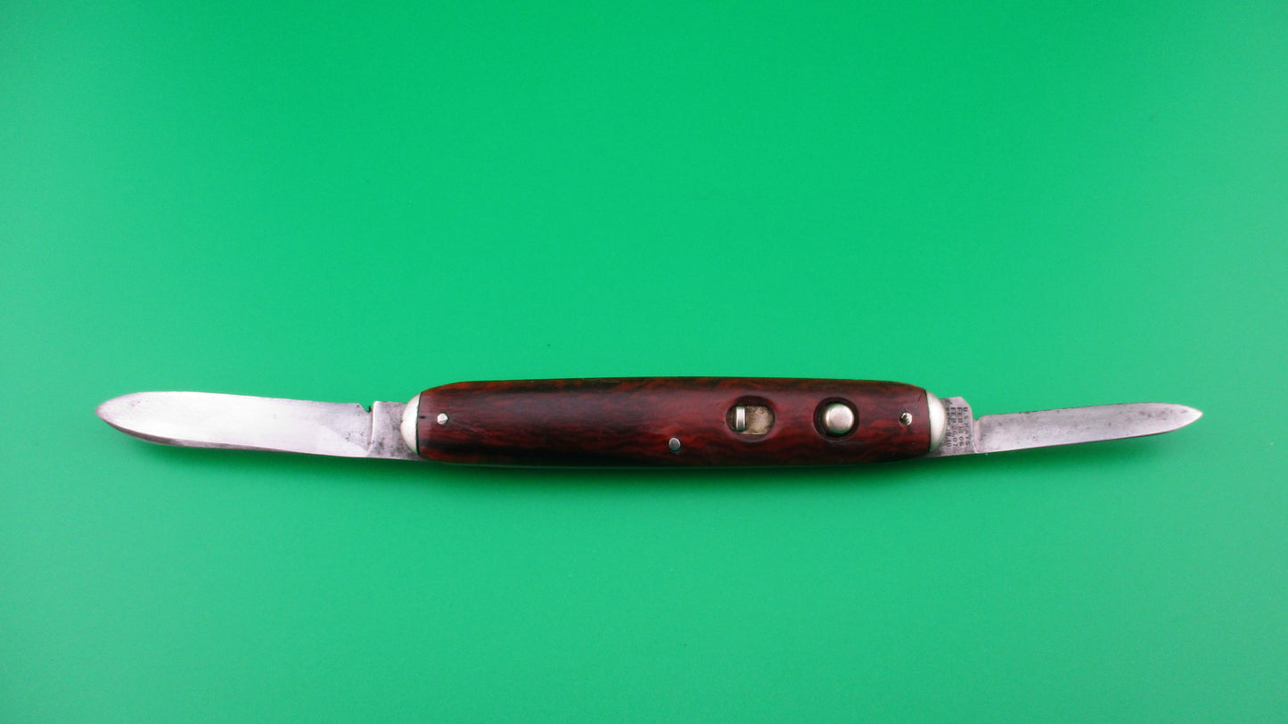 SHAPLEIGH HDW CO DE Medium double Cocobolo Tip bolster switchblade knife