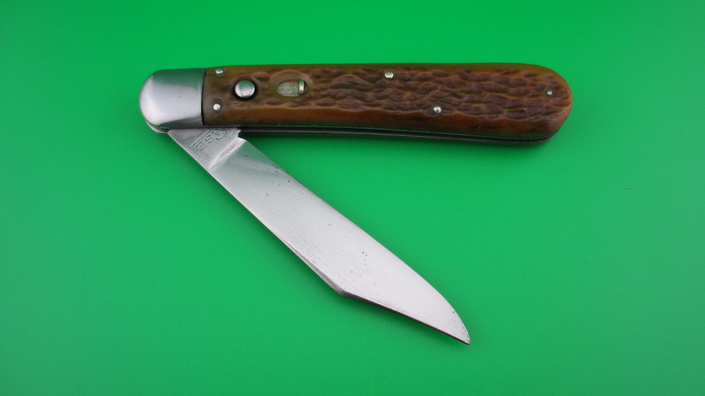 CASE 61215 1/2 Hunter Bone switchblade knife