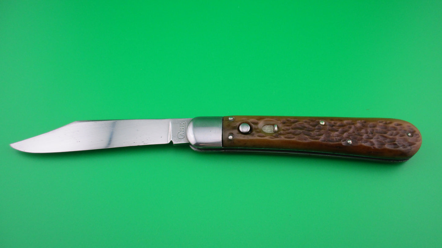 CASE 61215 1/2 Hunter Bone switchblade knife