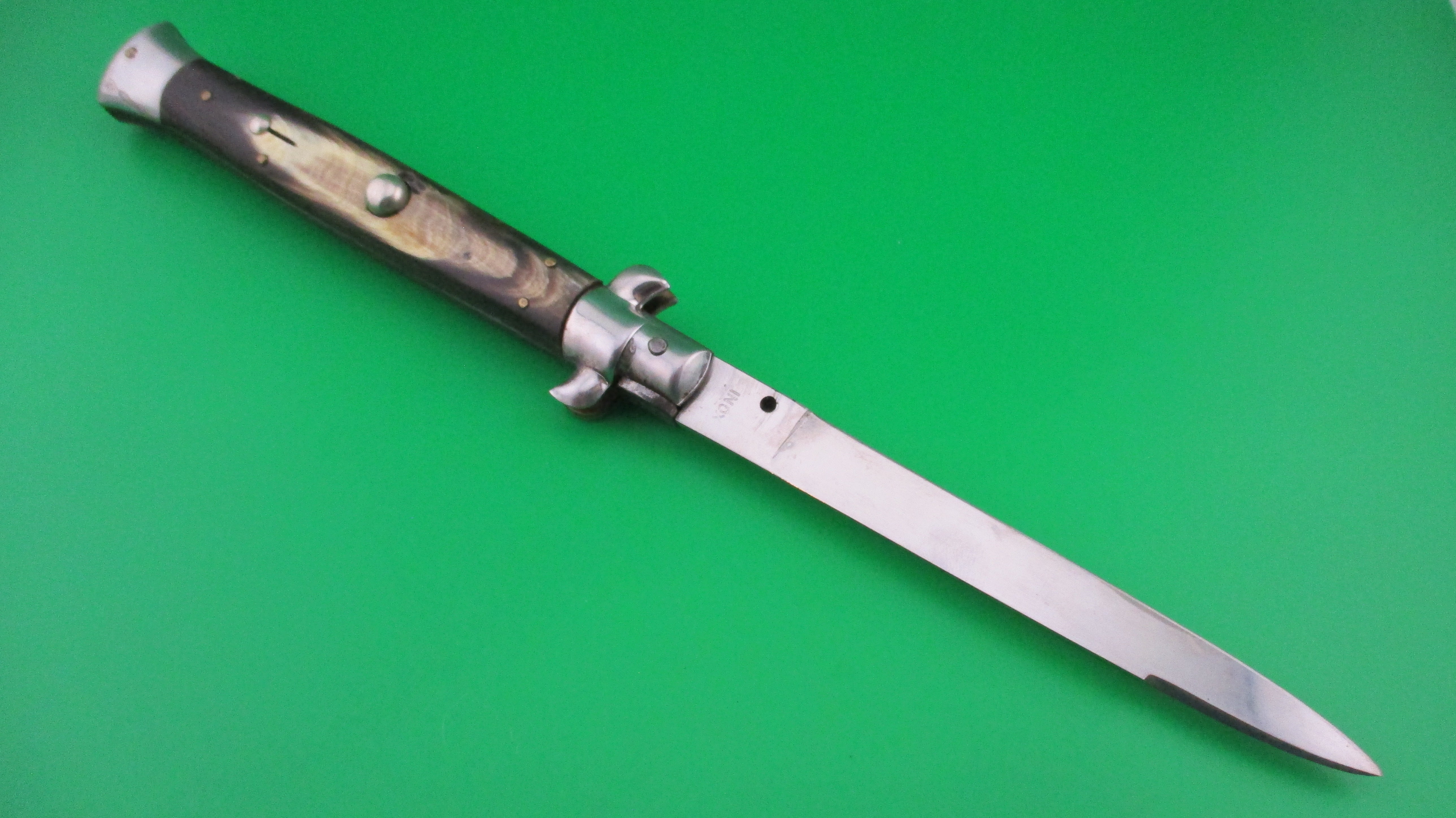 INOX 28cm Italian Transitional Stiletto Vintage 1960s switchblade knif ...