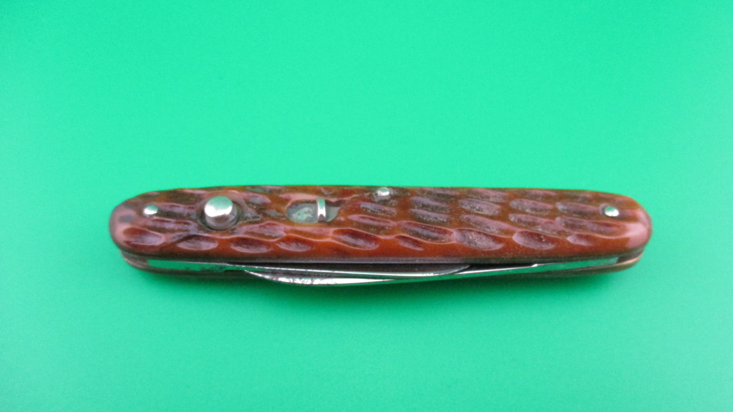 Remington R8063 Bone Double Vintage Automatic knife