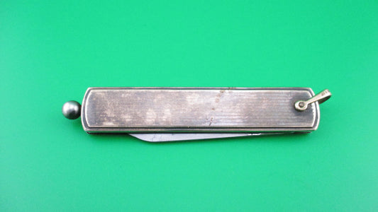 JCN CO Pullball 12K Gold filled Automatic knife w/ Pilot Wing emblem
