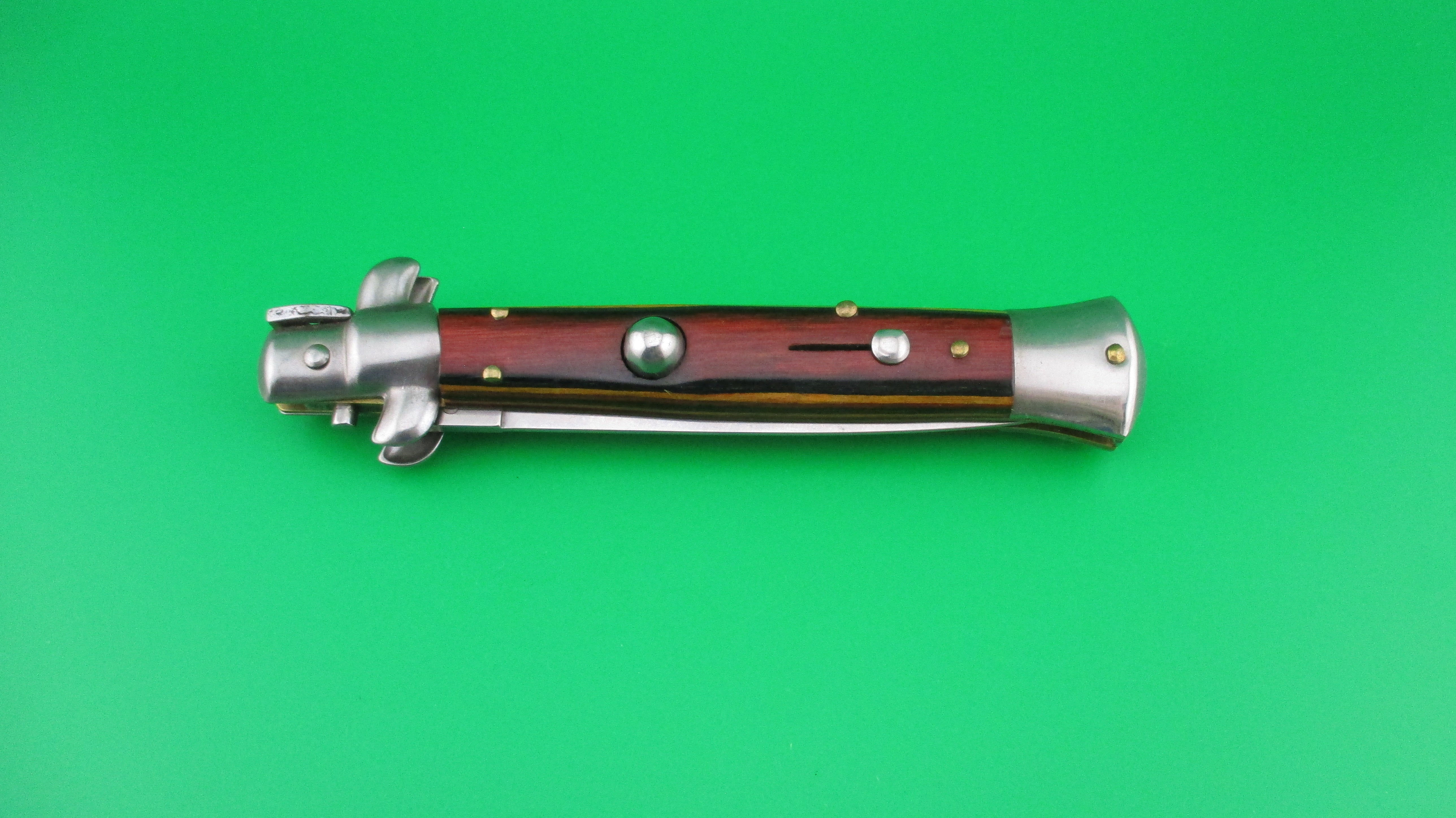 Z AB STILETTO ITALY 23cm Italian Dagger Blade Stiletto switchblade kni ...