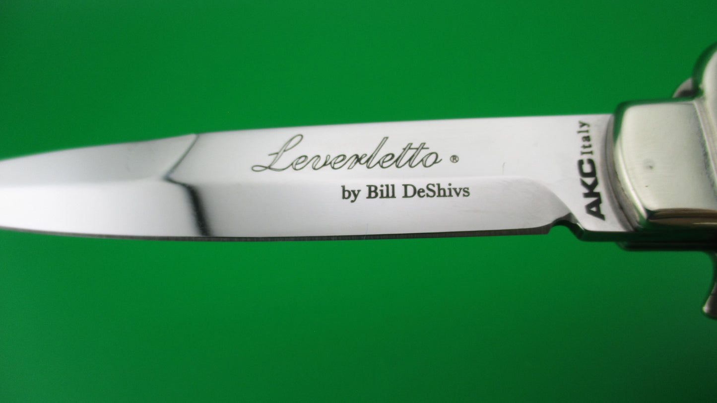 Leverletto by Bill DeShivs Italian lever switchblade