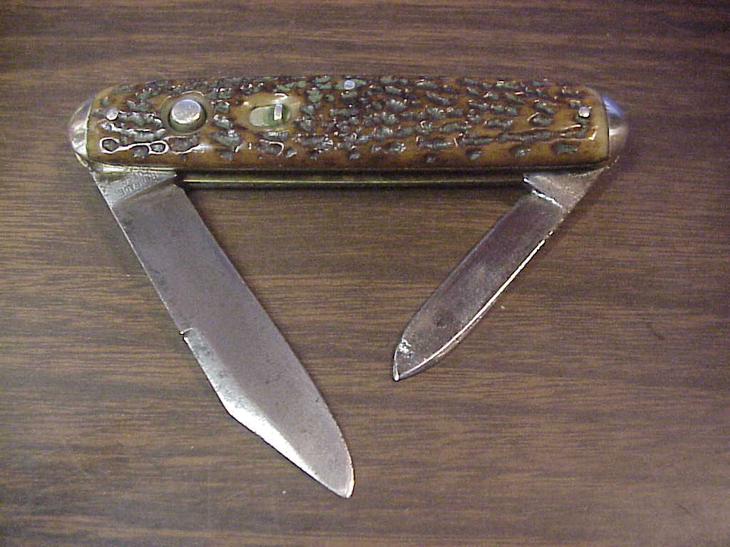 Schrade Cut Co large bone double tip bolsters