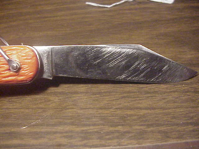 Schrade Walden vintage MC1 Orange military paratrooper switchblade