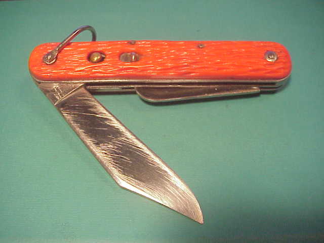 Schrade Walden vintage MC1 Orange military paratrooper switchblade