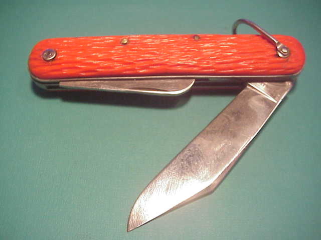 Schrade Walden vintage MC1 Orange military paratrooper switchblade