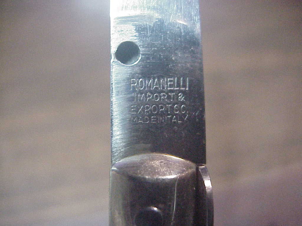 ROMANELLI IMPORT & EXPORT CO MADE IN ITALY 18cm Italian Picklock switchblade knife